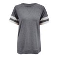 thumbnail image 2 of Mode Femmes Loisirs Solides Manches Courtes Casual Ample Tops, 2 of 4