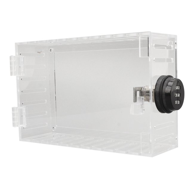 Thermostat Lock Box, Large Clear Acrylic Guard, Thermostat Protective Guard For Home, Office, School