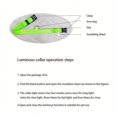 thumbnail image 4 of Pet Collar Cat Luminous Pet LED No Printed Luminous Safety Collar for Cats Dogs, 4 of 6