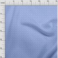 thumbnail image 3 of oneOone Rayon Light Blue Fabric African Fabric For Sewing Printed Craft Fabric By The Yard 56 Inch Wide, 3 of 4
