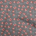 thumbnail image 1 of oneOone Cotton Poplin Gray Fabric Floral Sewing Craft Projects Fabric Prints By Yard 42 Inch Wide, 1 of 4