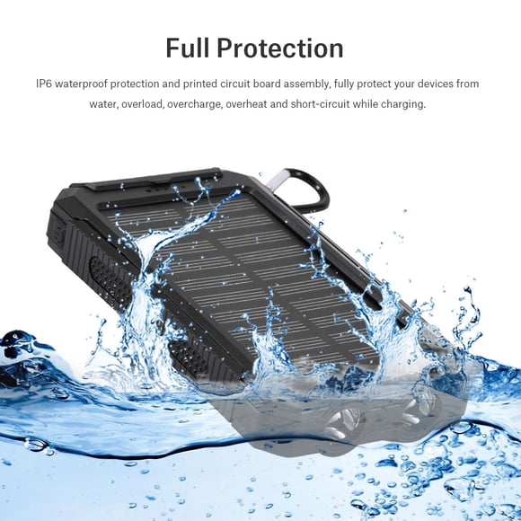 Portable & Safe Solar Power Bank, Charger Power Bank, Environmental Friendly Family For Cell Phone Travel Business