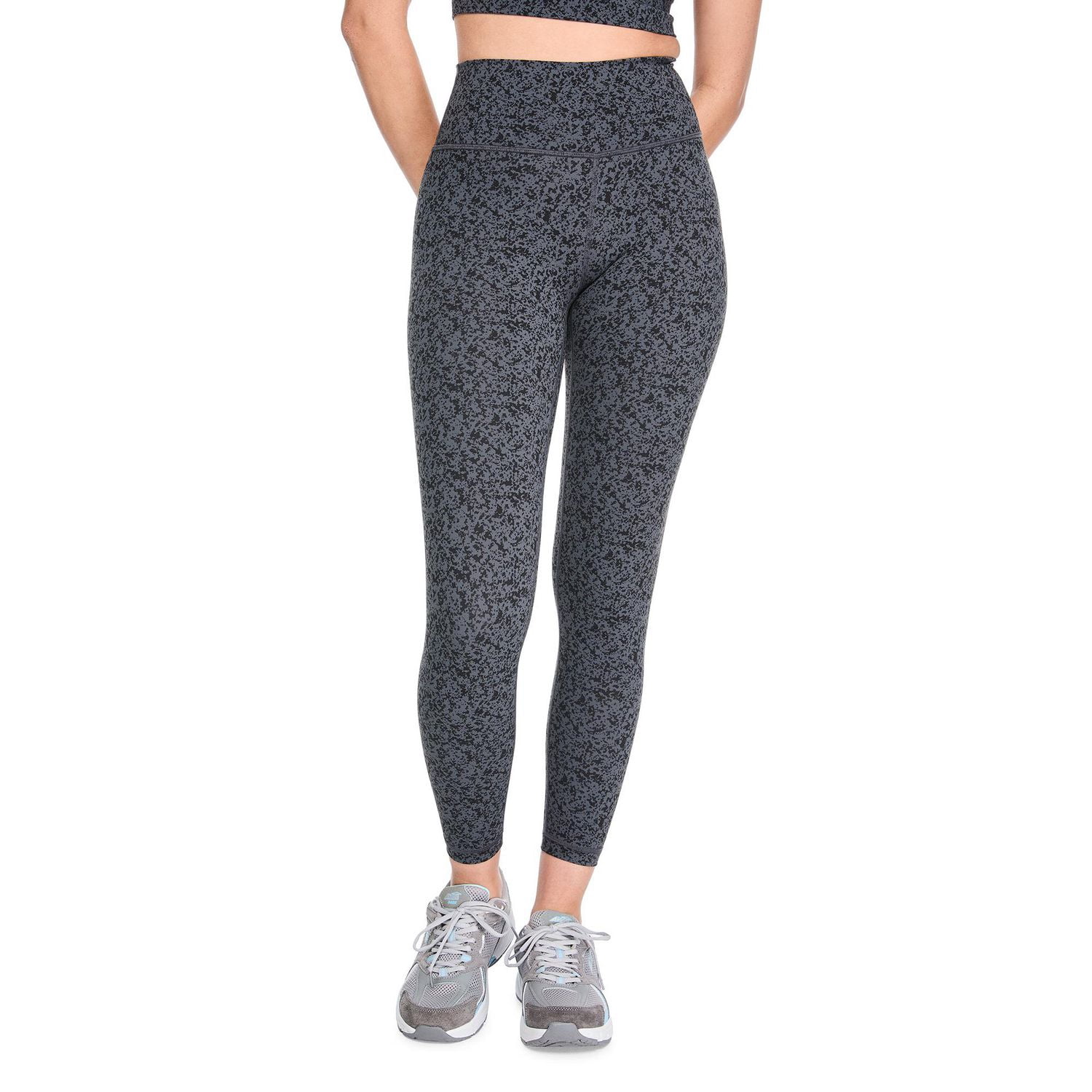 Legging taille haute imprimé Athletic Works pour femmes