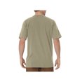 thumbnail image 2 of Dickies Mens Short Sleeve Heavyweight Crew Neck, 3X, Desert Sand, 2 of 2