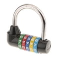 thumbnail image 4 of Milaget 5-Digit Security Combination Lock Luggage Bag Suitcase Padlock Password Lock 6.5x6.5cm, 4 of 7