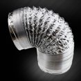 thumbnail image 2 of Aluminium Flexible Ducting Ventilation Exhaust Pipe 10cm-2m, 2 of 8