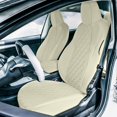 thumbnail image 2 of For 2017-2024 Tesla Model 3 FH Group Neoprene Waterproof Custom Fit Car Seat Covers  Solid Beige - Front Seats, 2 of 5