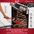 thumbnail image 4 of Ninja Foodi NeverStick Vivid Oven Safe 8 Piece Pots and Pans Cookware Set, 4 of 9