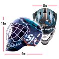 thumbnail image 3 of Franklin Sports GFM 1500 NHL Sharkss Goalie Face Mask, 3 of 3