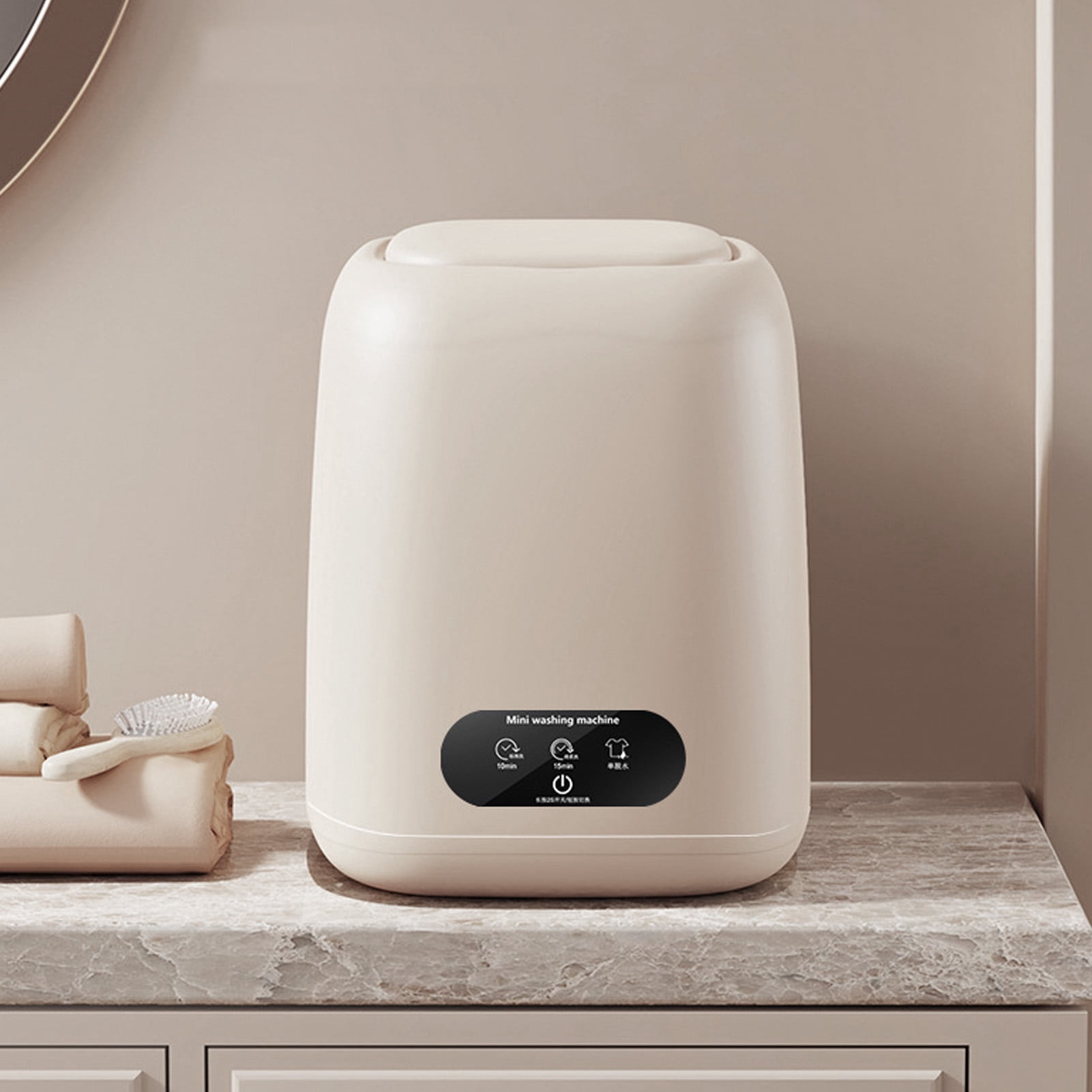 9L Portable Washing Machine Dehydrator, 3 Modes Timer Underwear Washing Machine for Baby Clothes, Portable Washer for Camping, Manual Small Washer for Apartment Small Laundry