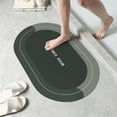 thumbnail image 4 of Deal of the Day! Bath Rug Super Absorbent Dry Non Slip Backing Washable Bathroom Floor Mats Shower Rugs For In Front Of Bathtub Shower Room, 4 of 8