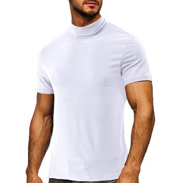Ketyyh-chn99 Chemises pour Hommes Manches Courtes Chemises de Golf Hommes 2024 Été Imprimé à Rayures Chemises à Manches Courtes Boutonnées Blanc,2TG
