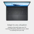 thumbnail image 4 of Dell 15.6" Touchscreen Laptop, Intel Core i5-1334U, 8GB RAM, 512GB PCIe SSD, 1920 x 1080 WVA Display, Intel UHD Graphics, 10-Core Processor, Windows 11 Home in S Mode, Carbon Black, 4 of 10