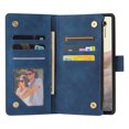 thumbnail image 5 of Case for Google Pixel 6 PRO 5G Leather Magnetic Handbag Zipper Pocket Cover Wrist Strap, 5 of 5