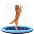 thumbnail image 1 of Tapis d'Éclaboussures pour Chien - Piscine Gonflable, 1 of 7
