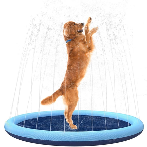 Tapis d'Éclaboussures pour Chien - Piscine Gonflable