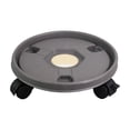 thumbnail image 2 of QTOCIO Mobile Tray With Plastic Belt Roller Circular Chassis Potted Plants Water Receiving Movable Pot Holders, 2 of 4