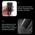 thumbnail image 3 of 2PCS White Hair Concealer Stick, White Hair Concealer Stick for Women, Portable Hair Color Touch-UpStick with Comb, Waterproof and Sweat-Proof Hair DyeStick (#Brown, 2PCS), 3 of 8