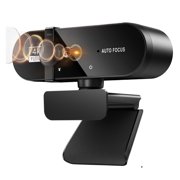 4K Webcam 1080P Mini Camera 2K Full HD Webcam With Microphone 30fps USB Web Cam For Auto Focus PC Laptop Video Shooting Camera ,Easy to Operate