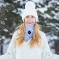 thumbnail image 3 of EGNMCR Camping & Hiking Heating Scarf USB Electric Heating Neck Protection Cold Invisible Zipper Scarf a scarf, 3 of 5