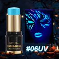 thumbnail image 1 of WIFKLSIIPG 12 Colors Fluorescent Paint Sticks Face Body Paint Stage Party Makeup Children's Paint Easy to Wash Fluorescent Face Paint Water Soluble Face Paint Stage Performance Makeup, 1 of 6