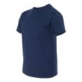 thumbnail image 2 of Hanes Nano-T Kids` T-Shirt, S, Navy, 2 of 4