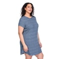 thumbnail image 4 of George Women's Plus Short-Sleeve Sleepshirt, 4 of 6