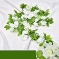 thumbnail image 3 of Artificial Rose Garland Hanging Simple Faux Rose Vine Floral Garland Decoration, 3 of 10