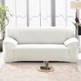 thumbnail image 1 of Mefallenssiah 3-Seater Sofa Couch Slipcover Stretch Covers Elastic Fabric Settee Protector Fit, 1 of 2