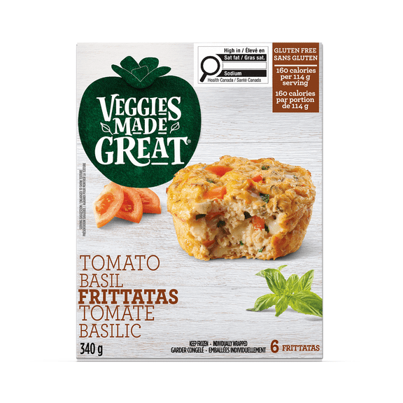 Veggies Made Great Tomato Basil Frittata, 340 GR
