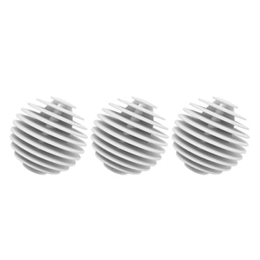 Lot de 3 Balles Attrape-Cheveux Réutilisables pour Lessive, Enlève-Peluches pour Laveuse pour Vêtements, Poils d'Animaux et Tissus