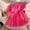Red, variant on WEAIXIMIUNG Preemie Dress Toddler Girls Short Sleevele Decoration Mesh Dress Dance Party Princess Dresses Clothes 90