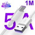 thumbnail image 1 of 5a Fast Charging Cable Usb C Cable Phone Charger Data Line Usb Type C Cable type C interface, 1 of 4