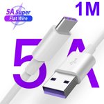 5a Fast Charging Cable Usb C Cable Phone Charger Data Line Usb Type C Cable type C interface