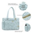 thumbnail image 3 of SPEKSEE Wrinkled Cloud Diaper Bag - Waterproof Nylon Multi-Function Travel Maternity Tote for Mom, 3 of 6