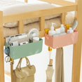 thumbnail image 2 of Hanging Bedside Organizer Storage for Glasses Books Phones Hanging Bedside Organizer Keys Pink, 2 of 8
