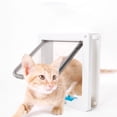 thumbnail image 2 of Becaristey Rabat Lisse Anti-Déformation pour Animaux Application Grand Durable et Longue Durée Blanc, 2 of 6