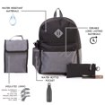 thumbnail image 4 of Jetstream 5-Piece Backpack Set: Kids Backpack & Lunch Bag, Pencil Case, Ruler & Water Bottle, 4 of 9