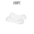 thumbnail image 1 of Watermelon Tray Plastic Support Pad | Thickened Transparent Fruit Stand | Anti-Rot Moisture-Proof Design | Ventilated Breathable Holder for Garden, Home, Fruit Shop | Easy Clean | 100 Pack, 1 of 1