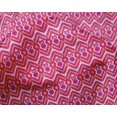 thumbnail image 4 of oneOone Silk Tabby Fabric Chevron & Swirl Ikat Print Fabric BTY 42 Inch Wide, 4 of 4