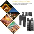 thumbnail image 3 of 2 PCS Stainless Steel Rotisserie Motor Bracket Set Universal Barbecue Motor Support Plates Outdoor Camping BBQ Tools, 3 of 5