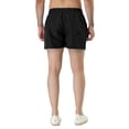 thumbnail image 3 of INSPIRE CHIC Men's Quick Dry Swim Trunks Lightweight Polyester Board Shorts with Mesh Lining 32 Black, 3 of 7