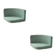 thumbnail image 4 of kurtrusly Trilateral Chair Covers Wide Application And Strong Elastic Chair Protection Made Easy Polyester Cover Chairs Decoration green 2Set, 4 of 6
