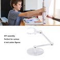 thumbnail image 3 of 20Pcs Adjustable Doll Stand, Figure Display Stand Set Suitable for 6 Inch Models, Action Figures Display Holder, Adjustable Height, Ideal Doll Display Stand Support, 3 of 7