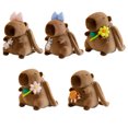 thumbnail image 2 of crativent Sac à Dos en Polyester pour Peluche, Animal en Peluche, Sac Capybara, Enfants Garçons Filles, Bandoulière Ajustable type+1 30cm, 2 of 6
