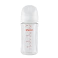thumbnail image 4 of Pigeon - Glass Bottle 8oz (3-Pack) with M Nipple 3M+, 4 of 10