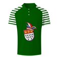 thumbnail image 3 of Adult Polo Shirt for Men Short Sleeve Button Tee Shirts Lightweight Yellow Mens Work Shirts, 3 of 3