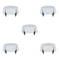 thumbnail image 1 of Baohd Sturdy And Stable Motorcycle Wind Deflector Extension Spoiler With Adjustable Clip-on Comfort Stability Durable Transparent Blue 5Set, 1 of 6