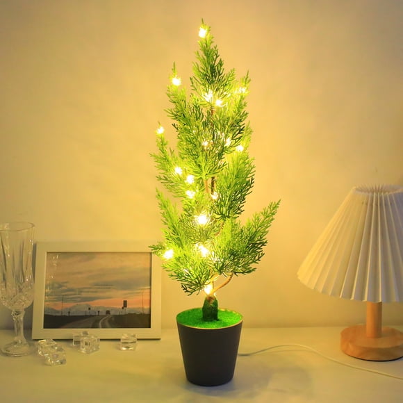 tumgatte Tree Holiday Lights Led Twig Lights Simulation Plant Led Night Light Usb Potted Plant Lights Simulation Plant Potted Plant Lights Up to 45% off