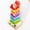 20 Perles (2CM), variante sur Arbre Musical Arc-en-Ciel Pétales d'Assemblage Boules en Bois Jouets Musicaux Blocs de Construction Éducatifs pour Enfants Arbre de Sagesse pour Bébé Cadeau d'Anniversaire Noël